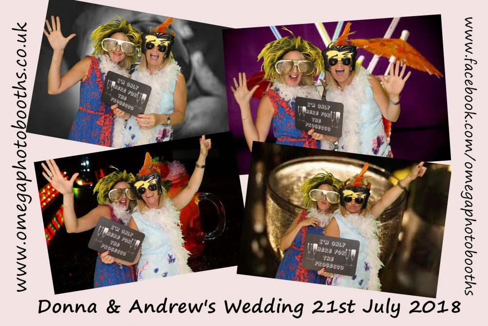 Donna & Andrew's Wedding | View more photos from the event at gallery.omegaphotobooths.co.uk/u/Omega-Photobooths/Donna-Andrews-Wedding